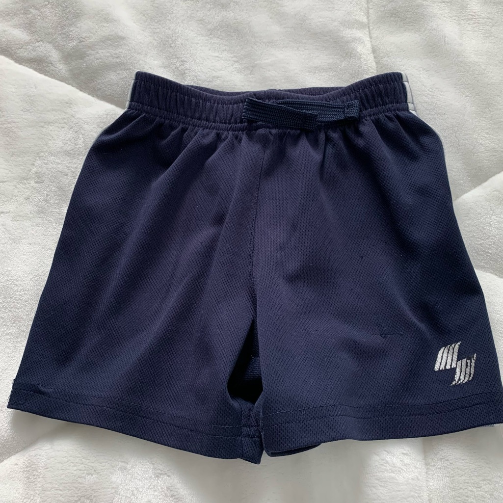 Navy Blue Sport Short Size:2t.